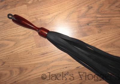 Rubber Leather Mix Flogger
